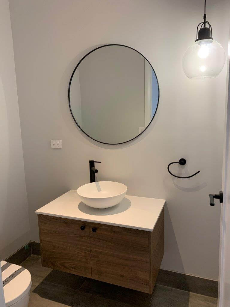 Bathroom stone vanity